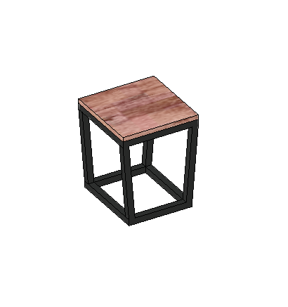 Cafe Chair Model 1 (Parametric)
