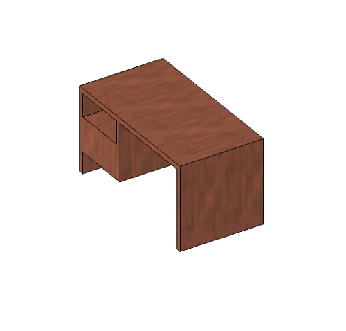 Office Desk Model 2 (Parametric)