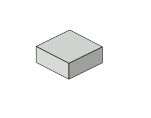 Pile Cap - Square (Parametric)