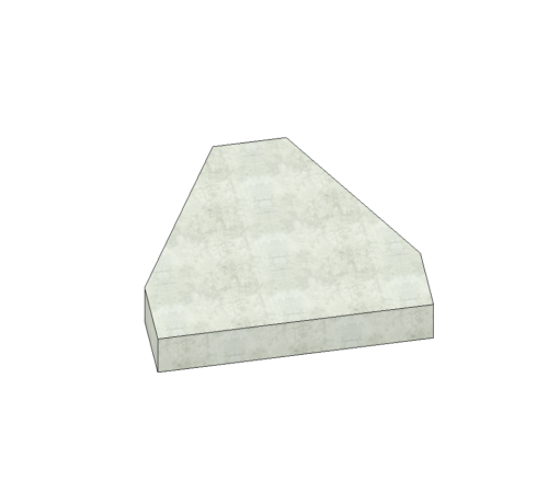 Pile Cap - Triangular (Parametric)