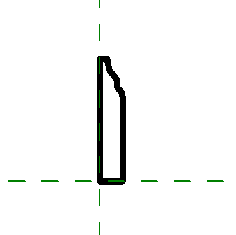 Profile - Skirting 8 cm Model 2