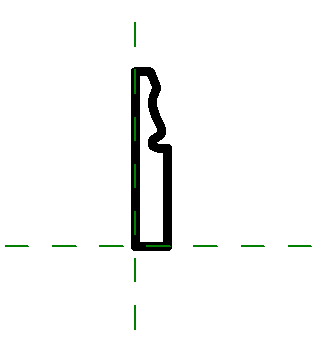Profile - Skirting 8 cm Model 3