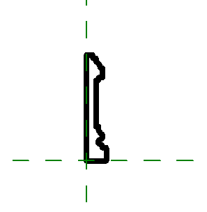 Profile - Skirting 8 cm Model 4