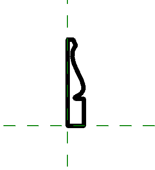 Profile - Skirting 8 cm Model 5