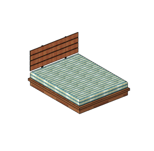Simple Bed Model 2 (Parametric)