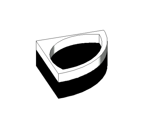 Bathub Model 3 (Parametric)