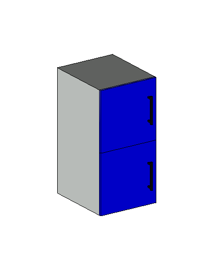 Cabinet 2 Door (Parametric)