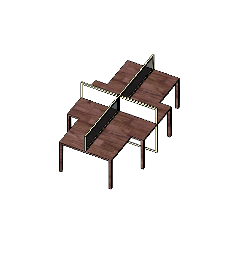 Modular Office Workstation Model 1