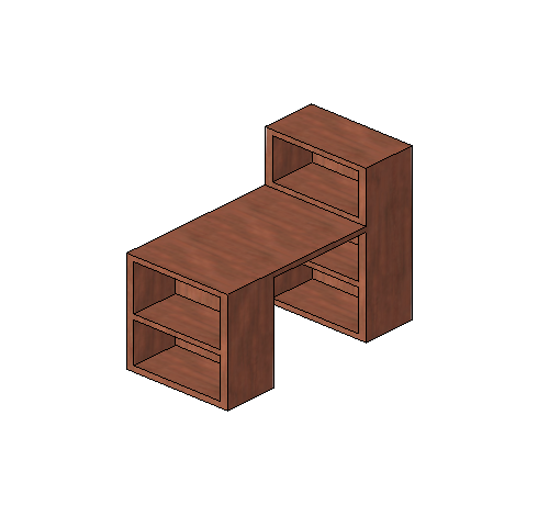 Office Desk Model 10 (Parametric)