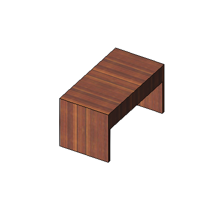 Office Desk Model 5 (Parametric)