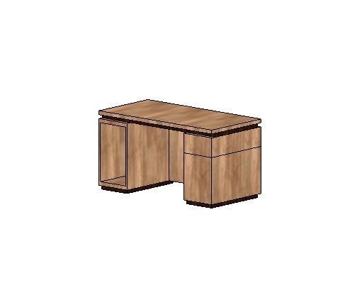 Office Desk Model 7 (Parametric)