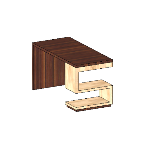 Office Desk Model 9 (Parametric)