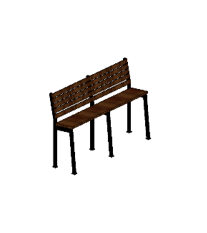 Park Bench Model 1