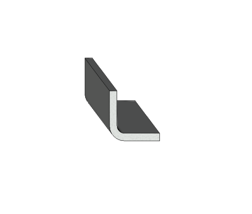 L Profile L- 100 x 100 x 3 mm