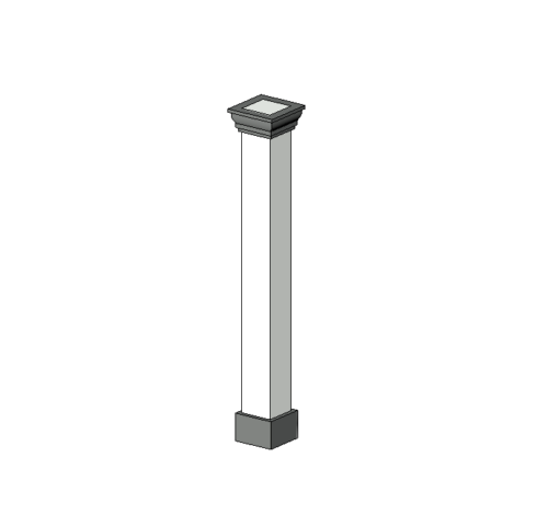 Column - Square Model 3 (Parametric)