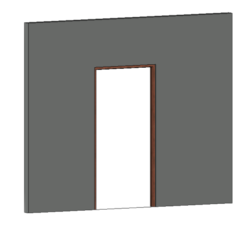 Wood Door Frame (Parametric)