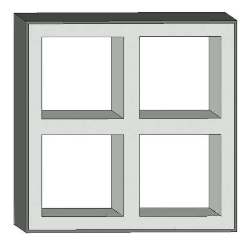 Roster 20 x 20 cm Model 1