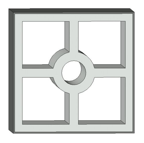Roster 20 x 20 cm Model 3