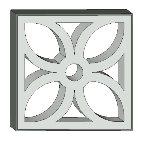 Roster 20 x 20 cm Model 4