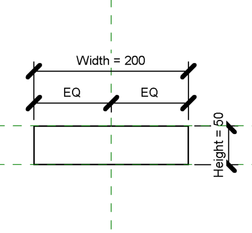 Profile Top Rail - Rectangular (Parametric)