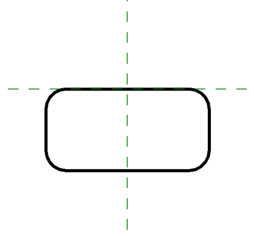 Profile Bottom Rail 20 x 10 cm Model 3