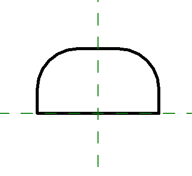 Profile Top Rail 15 x 8 cm Model 1