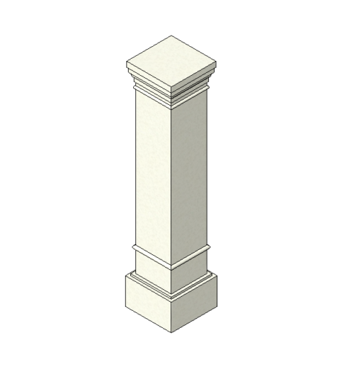 Stone Baluster Model 3 (Parametric)