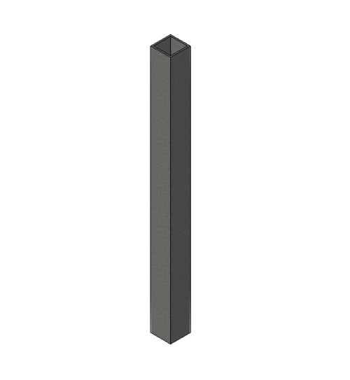 Iron Baluster - Rectangular (Parametric)
