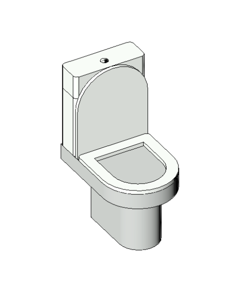 Toilet Model 5 (Parametric)