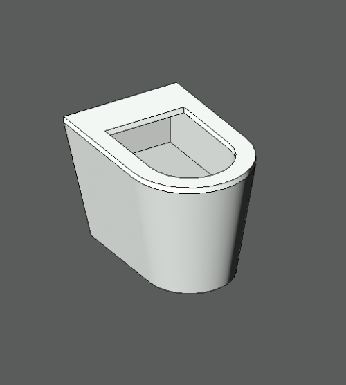 Toilet Model 6 (Parametric)