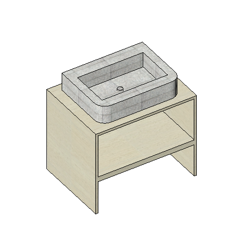 Wastafel Model 10 (Parametric)