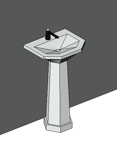 Wastafel Model 24 (Parametric)